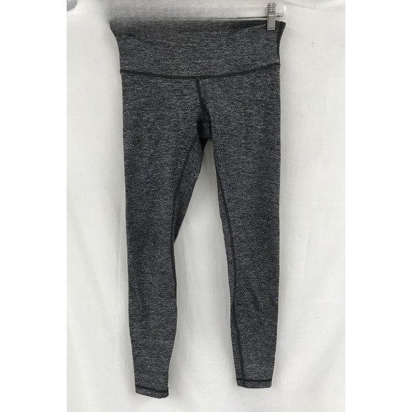 Lululemon Wunder Under Low-Rise Leggings 28″ – Gray – Size 6 - Picture 2 of 6